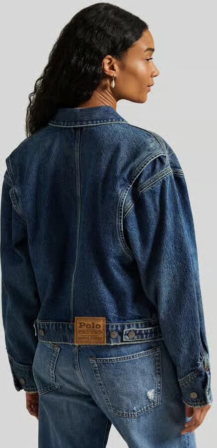 Polo Ralph Lauren Relaxed Fit spijkerjack van puur katoen