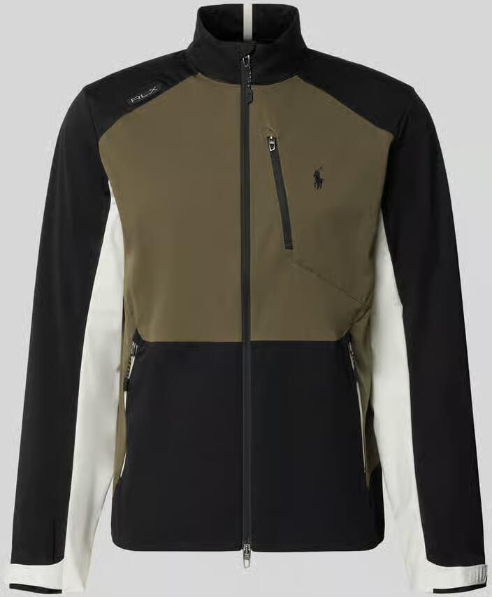 Polo Ralph Lauren relaxed fit sweatjack met gestikt logo model '2_5L PLAINWEAVE'