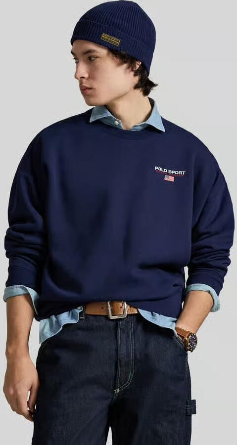 Polo Ralph Lauren Relaxed fit sweatshirt van katoenmix - Foto 3