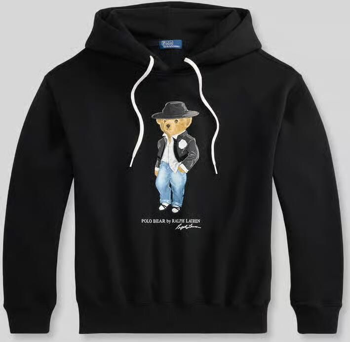 Polo Ralph Lauren relaxed fit sweatshirt van katoenmix met berenprint