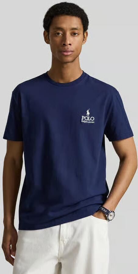 Polo Ralph Lauren relaxed fit T-shirt van puur katoen met gestikt logo - Foto 7