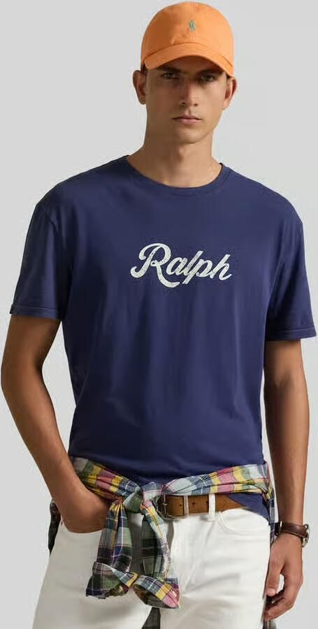 Polo Ralph Lauren relaxed fit T-shirt van puur katoen met labelopschrift - Foto 3