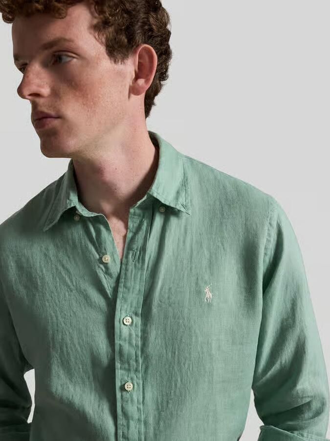 Polo Ralph Lauren relaxed fit vrijetijdsoverhemd van puur linnen