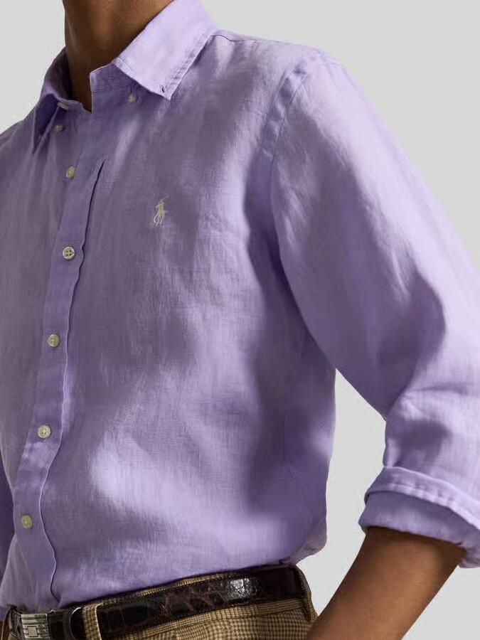 Polo Ralph Lauren relaxed fit vrijetijdsoverhemd van puur linnen
