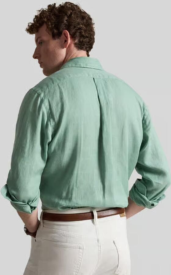 Polo Ralph Lauren relaxed fit vrijetijdsoverhemd van puur linnen - Foto 2