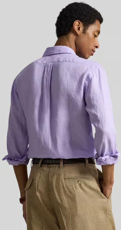 Polo Ralph Lauren relaxed fit vrijetijdsoverhemd van puur linnen - Foto 3