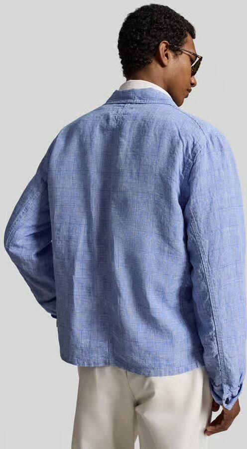 Polo Ralph Lauren relaxed fit vrijetijdsoverhemd van puur linnen met opgestikte zakken - Foto 3