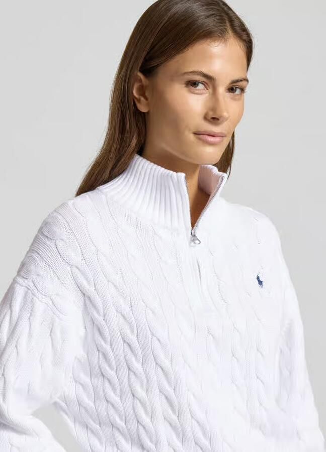 Polo Ralph Lauren relaxed fit schipperstrui van puur katoen