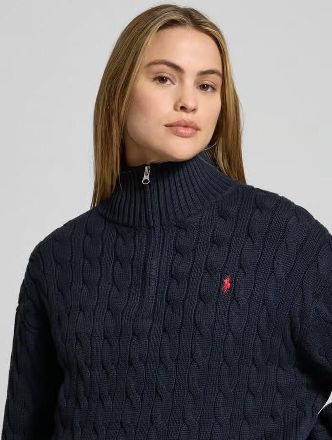 Polo Ralph Lauren Gebreide pullover met opstaande kraag - Foto 2