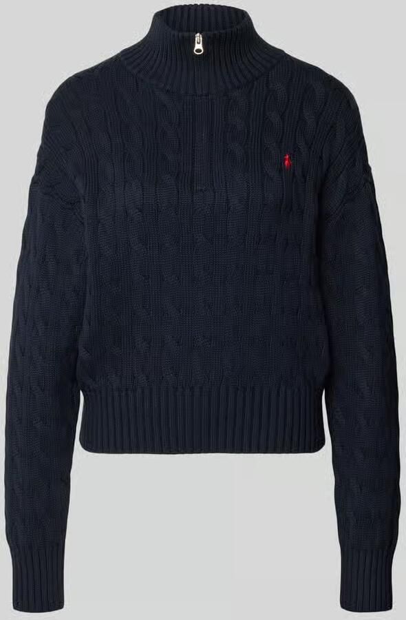 Polo Ralph Lauren Gebreide pullover met opstaande kraag