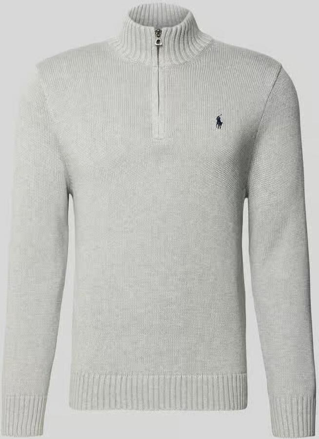 Polo Ralph Lauren Katoenen kwartierzip trui Gray Heren - Foto 2
