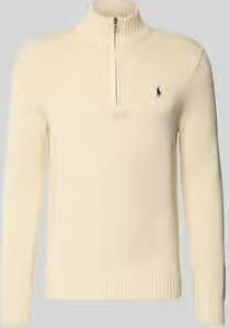 Polo Ralph Lauren Beige Cotton Quarter-Zip Jumper Andover Cream Beige Heren - Foto 8