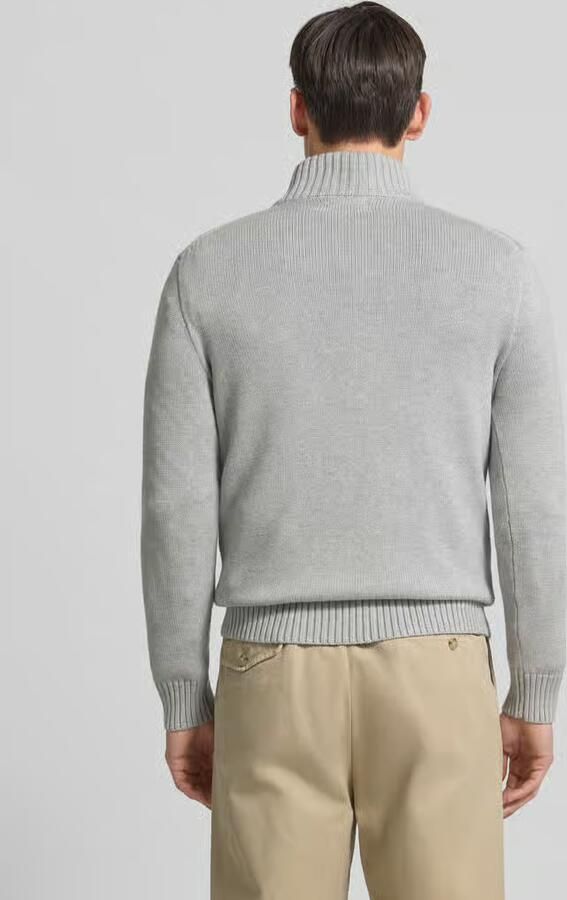 Polo Ralph Lauren Katoenen kwartierzip trui Gray Heren - Foto 4
