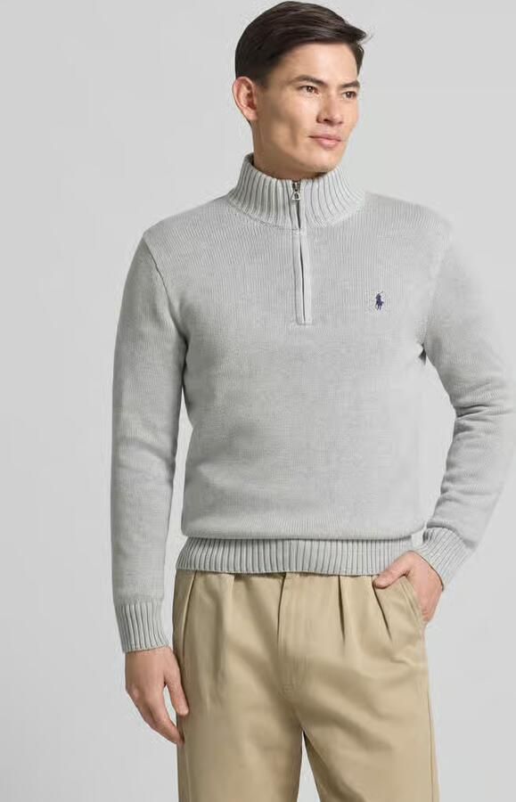 Polo Ralph Lauren Katoenen kwartierzip trui Gray Heren - Foto 3