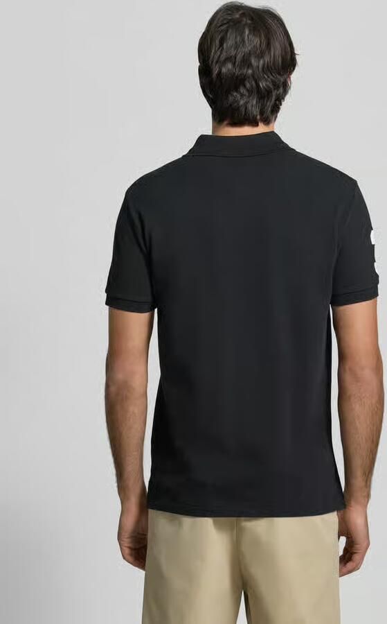 Polo Ralph Lauren Short Sleeve Knit Polo Shirt T-Shirts & Polo's in zwart formaten: S - Foto 6