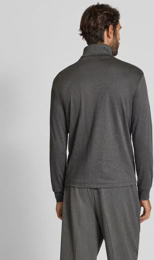 POLO Ralph Lauren coltrui met logo en borduursels barclay heather - Foto 2