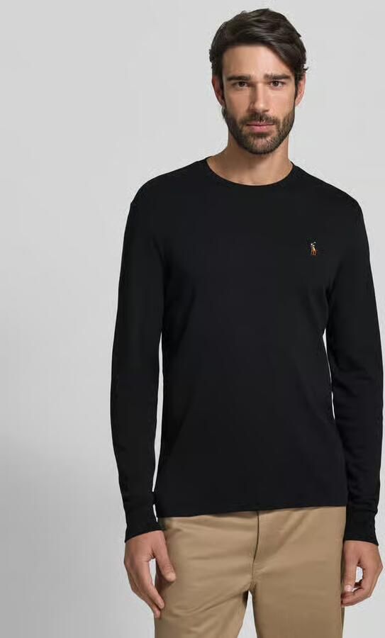 Polo Ralph Lauren Regular fit shirt met lange mouwen van pure katoen model 'PIMA' - Foto 4