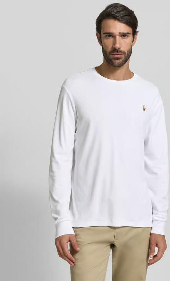 Polo Ralph Lauren Regular fit shirt met lange mouwen van pure katoen model 'PIMA' - Foto 8