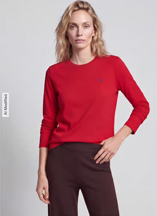 Polo Ralph Lauren Shirt met lange mouwen met gestikt logo - Foto 2