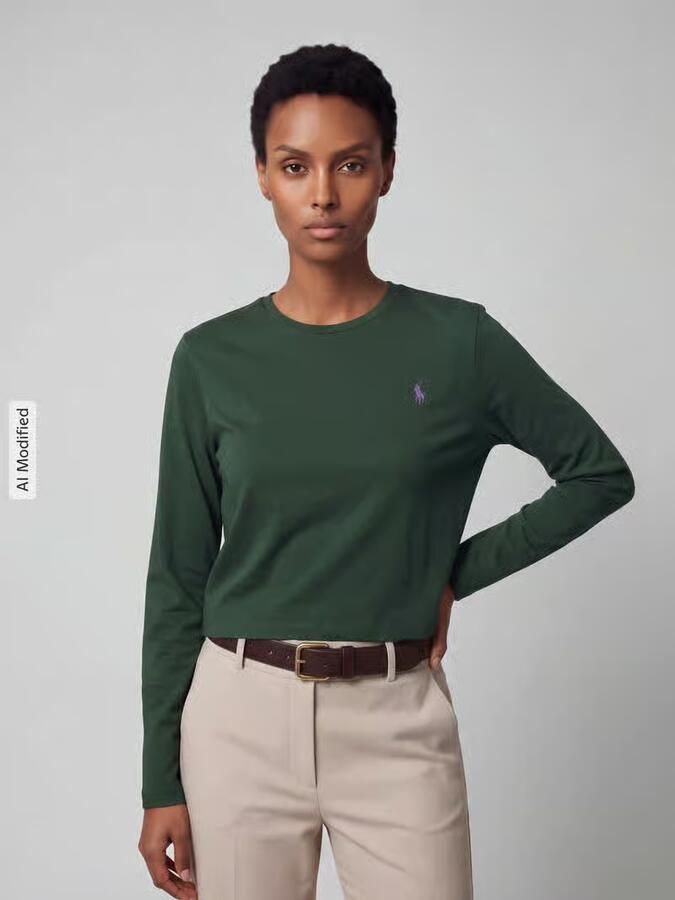 Polo Ralph Lauren Shirt met lange mouwen met gestikt logo - Foto 3