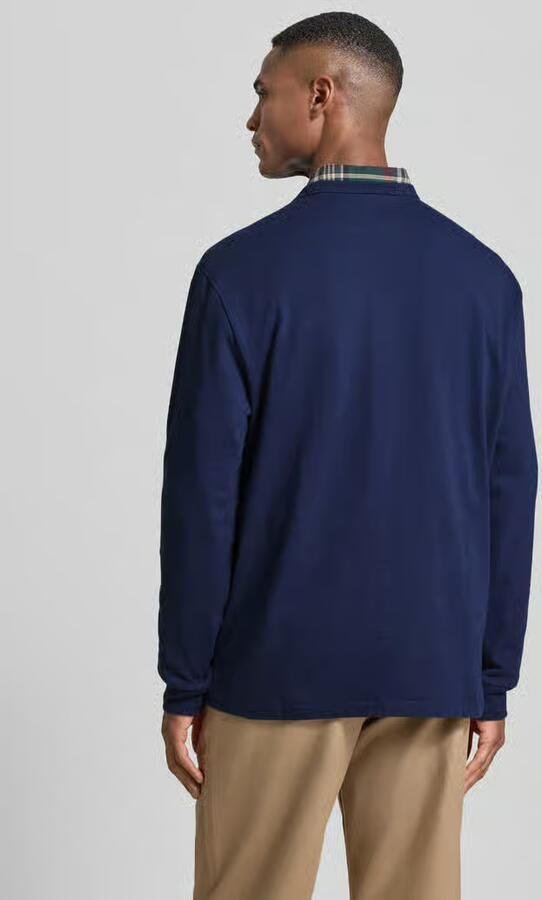 Polo Ralph Lauren Classic fit shirt met lange mouwen en labelstitching