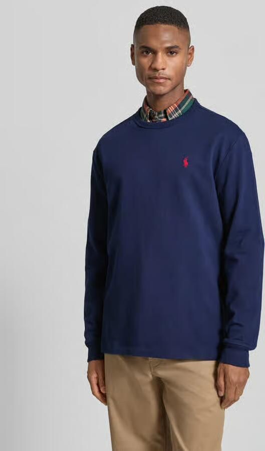 Polo Ralph Lauren Classic fit shirt met lange mouwen en labelstitching - Foto 2