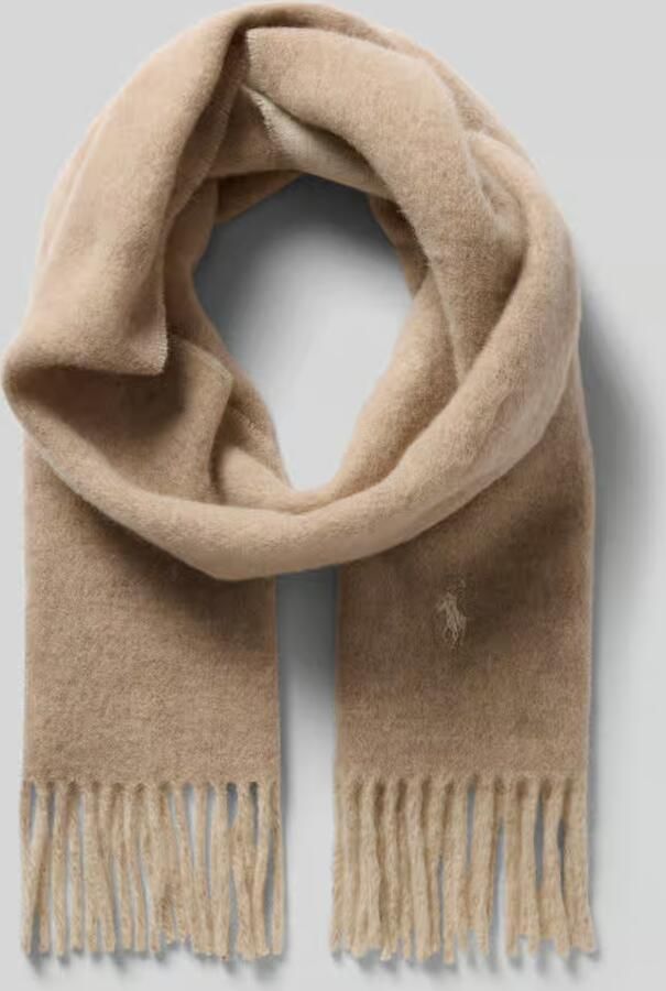 Polo Ralph Lauren Wollen sjaal met logostitching - Foto 2
