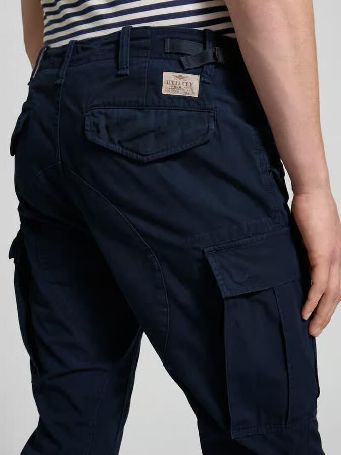 Polo Ralph Lauren Slim fit cargobroek met klepzakken - Foto 2