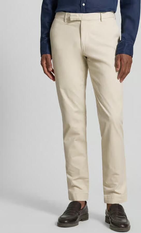 Polo Ralph Lauren slim fit chino van katoenmix model 'GREENWICH' - Foto 3