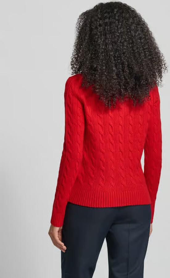 Polo Ralph Lauren Gebreide pullover met labelstitching