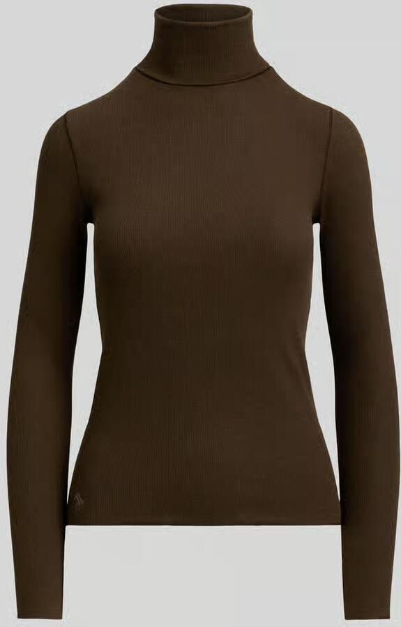 Polo Ralph Lauren Slim fit coltrui van mix van katoen en lyocell - Foto 2