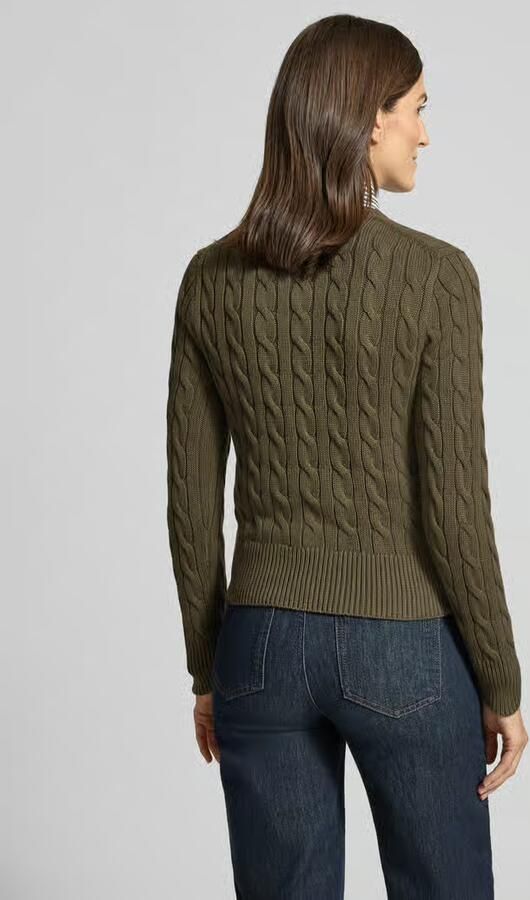 Polo Ralph Lauren Slim fit gebreid jack met logostitching - Foto 4