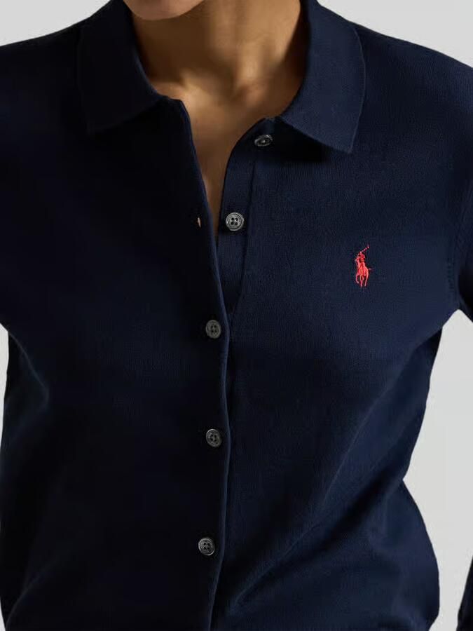 Polo Ralph Lauren Slim fit gebreid jack van katoenmix - Foto 2