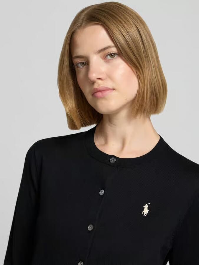 Polo Ralph Lauren Regular Fit gebreid vest van katoenmix - Foto 2