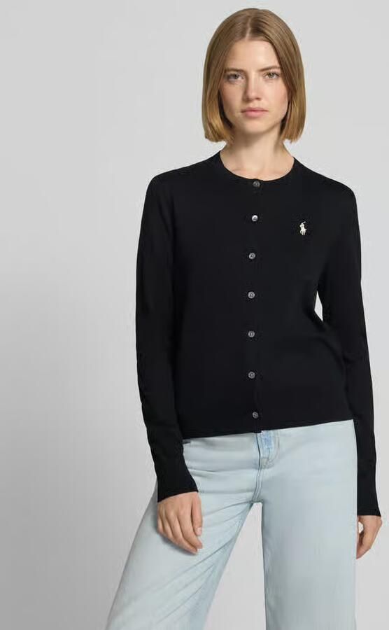 Polo Ralph Lauren Regular Fit gebreid vest van katoenmix - Foto 3