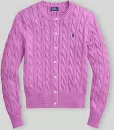 Polo Ralph Lauren slim fit gebreid jack van puur katoen