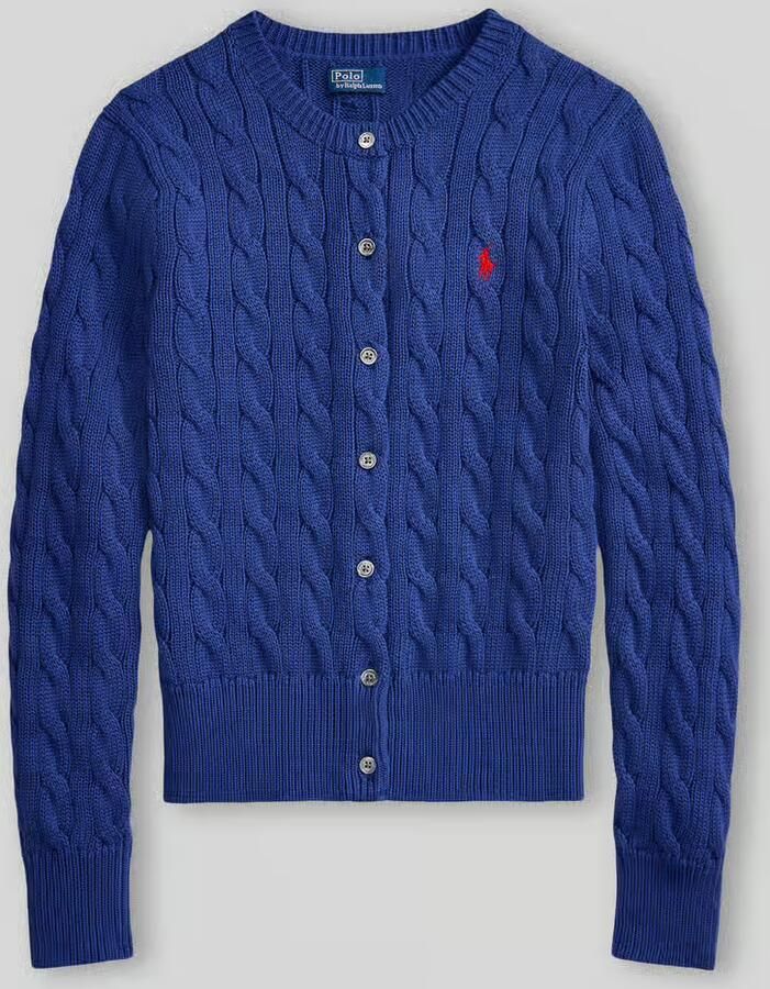 Polo Ralph Lauren slim fit gebreid jack van puur katoen - Foto 2