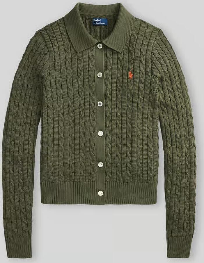 Polo Ralph Lauren slim fit gebreid jack van puur katoen - Foto 2