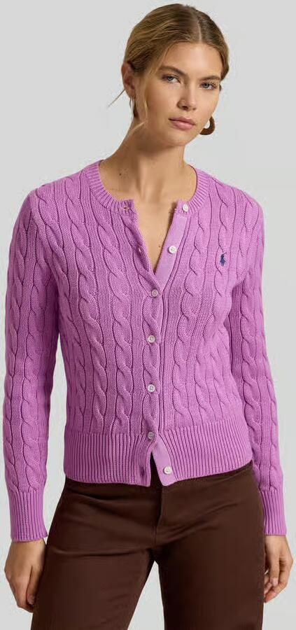 Polo Ralph Lauren slim fit gebreid jack van puur katoen - Foto 3