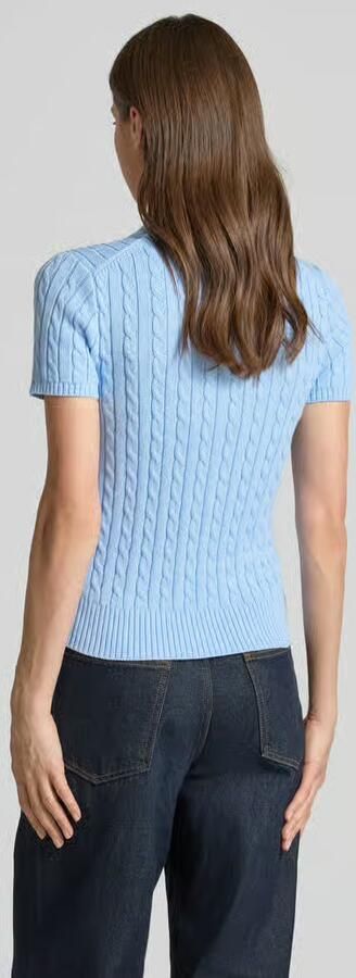 Polo Ralph Lauren slim fit gebreid vest met polokraag - Foto 4