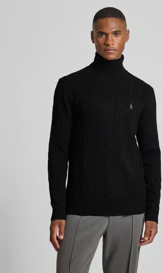 Polo Ralph Lauren Slim fit gebreide pullover van een mix van wol en kasjmier - Foto 3
