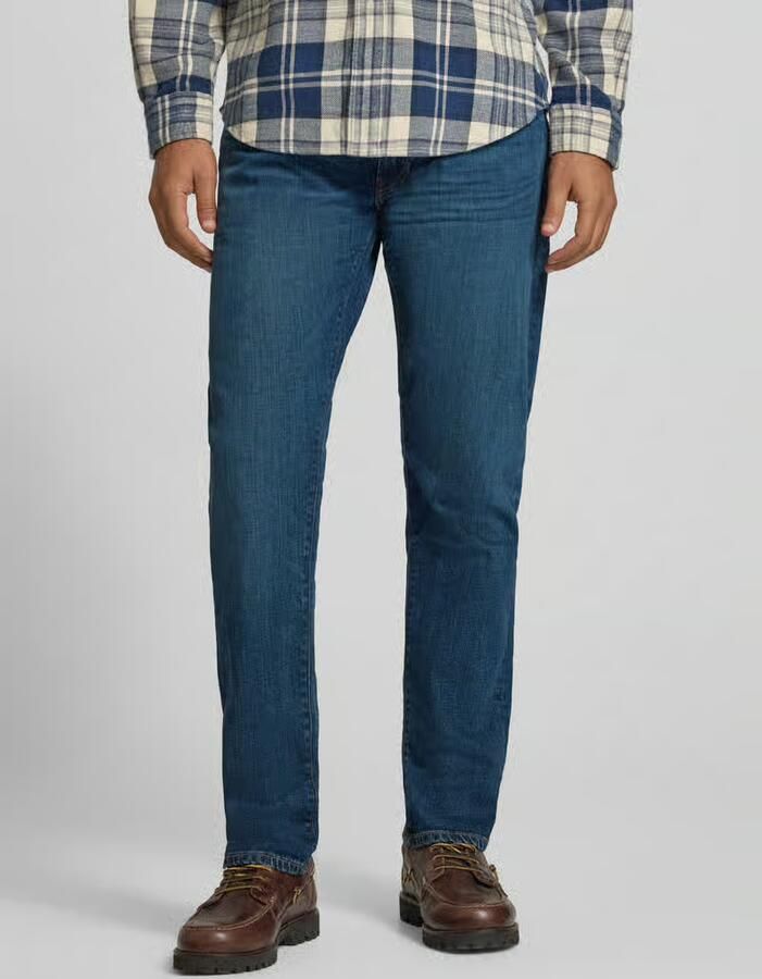 Polo Ralph Lauren Slim fit jeans met used-wassing - Foto 3