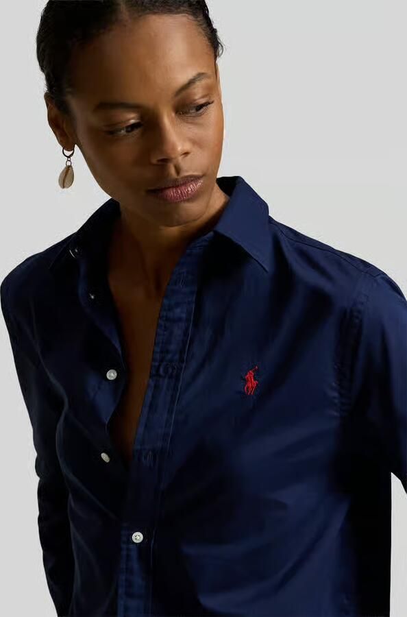 Polo Ralph Lauren Slim fit overhemdblouse van puur katoen - Foto 2