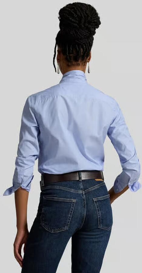 Polo Ralph Lauren Slim fit overhemdblouse van puur katoen - Foto 2