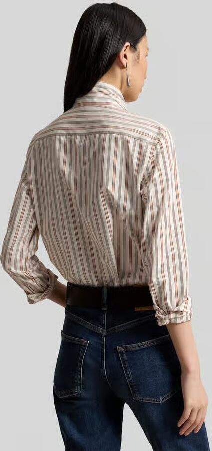 Polo Ralph Lauren Slim fit overhemdblouse van puur katoen - Foto 3