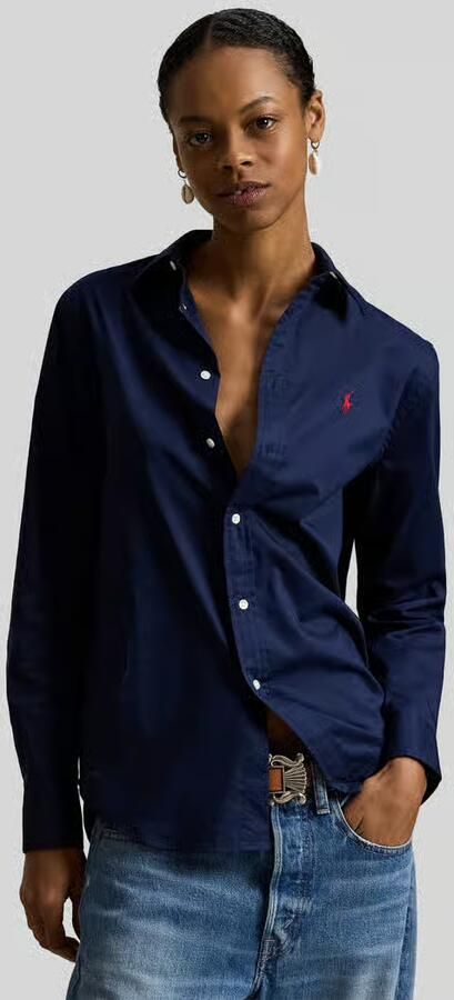 Polo Ralph Lauren Slim fit overhemdblouse van puur katoen - Foto 3
