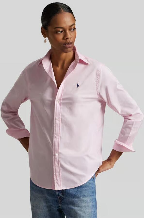 Polo Ralph Lauren Slim fit overhemdblouse van puur katoen - Foto 3