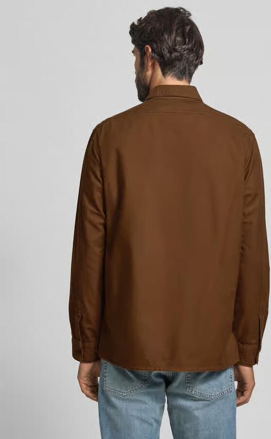 Polo Ralph Lauren Slim fit overhemdjack met kentkraag