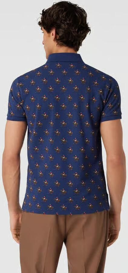 Polo Ralph Lauren Blauwe Polo T-shirts en Polos met Pony Logo Blue Heren - Foto 2