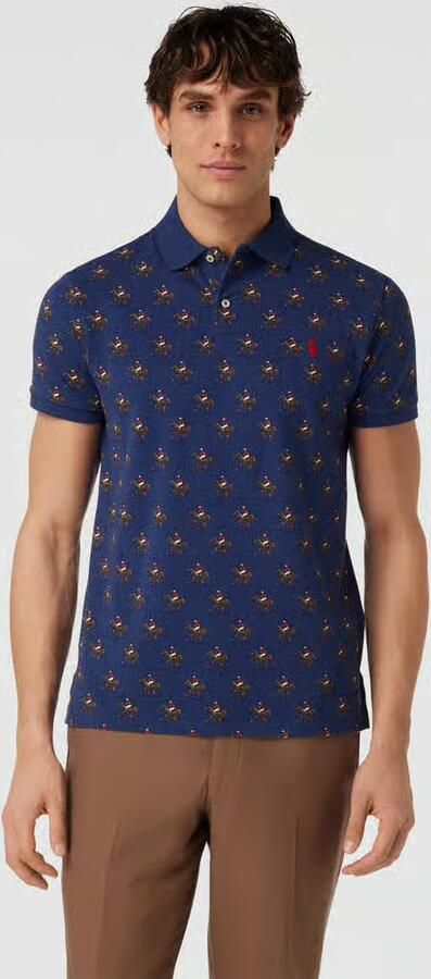 Polo Ralph Lauren Blauwe Polo T-shirts en Polos met Pony Logo Blue Heren - Foto 3